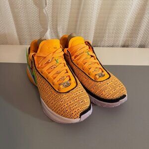 Nike LeBron James XX Laser Orange/Racer Blue DJ5423-801 Mens Size 5